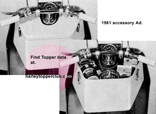 harley topper carryall ad 1961