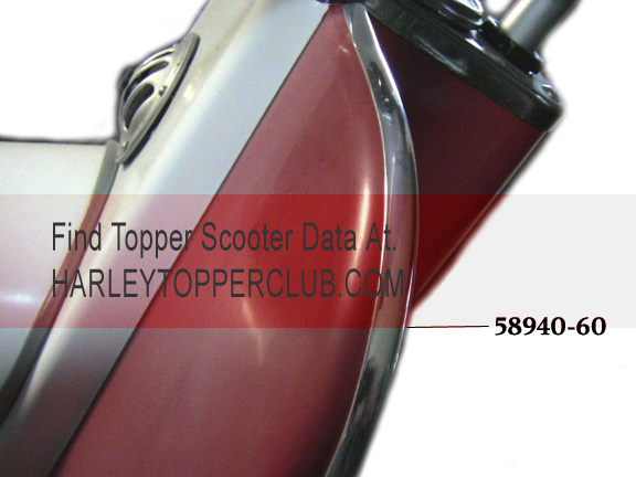 Harley Topper Trim no. 58940-60