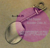 Harley Topper accessory rear view mirror 91873-47