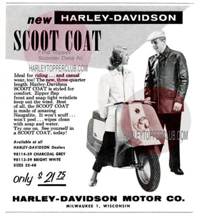 1959 Harley Topper Ad