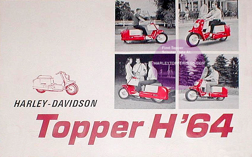 1964 Harley Topper ad