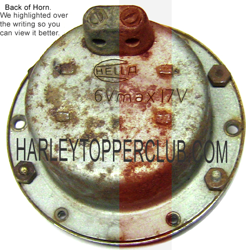 Harley Topper Hella Horn