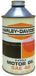 Harley Topper motor and gas oil mixture 40 wt.
